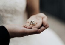 Obrączki z białego złota